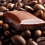 Ароматизированный кофе "Карамельный шоколад" 0,5 кг.